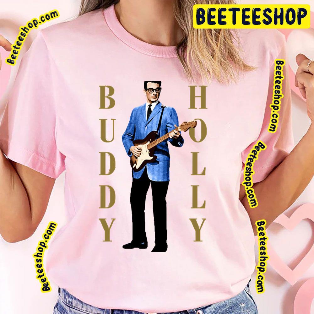 Retro Art Member Guitar Buddy Holly Beeteeshop Trending Unisex T-Shirt