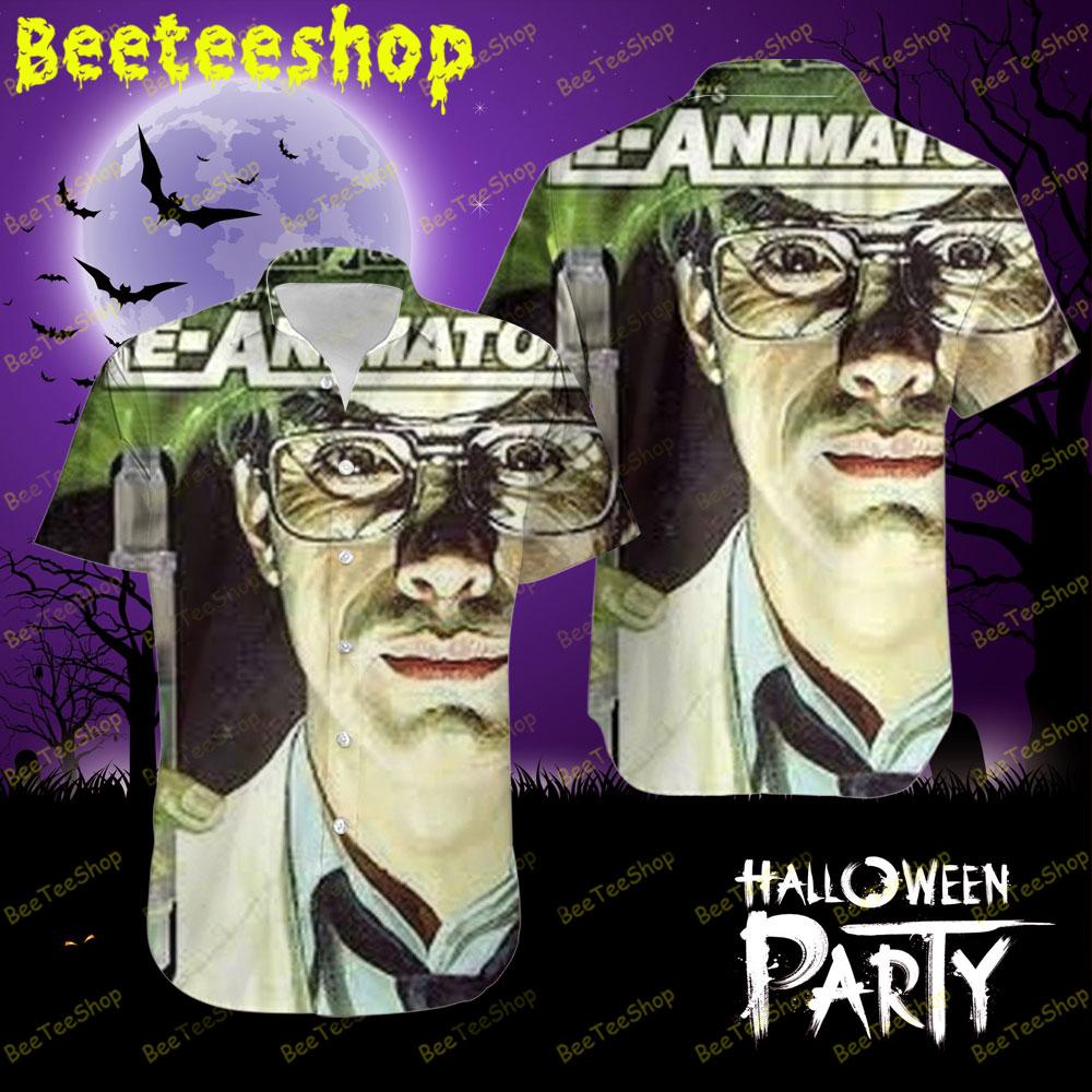 Retro Bruce Abbott Re-Animator Halloween Beeteeshop Hawaii Shirt