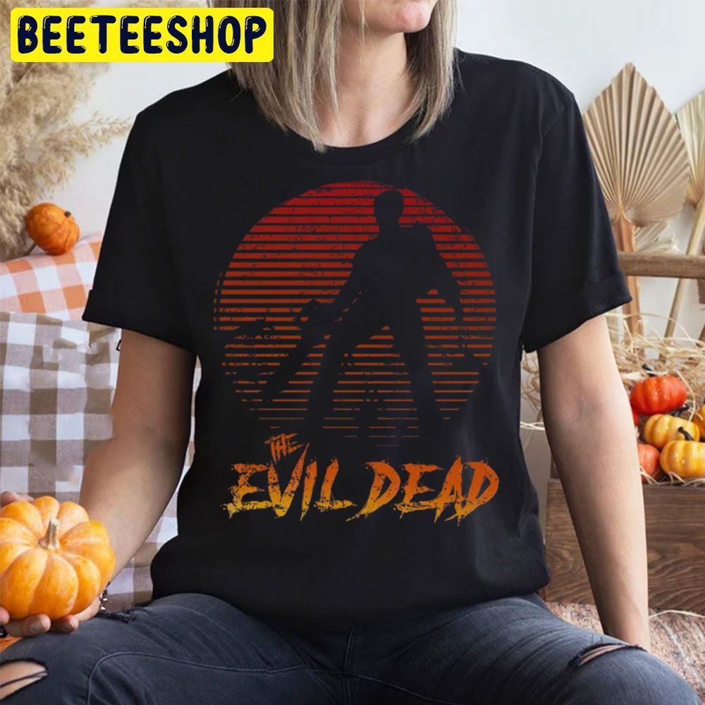 Retro Circle The Evil Dead Halloween Beeteeshop Trending Unisex T-Shirt