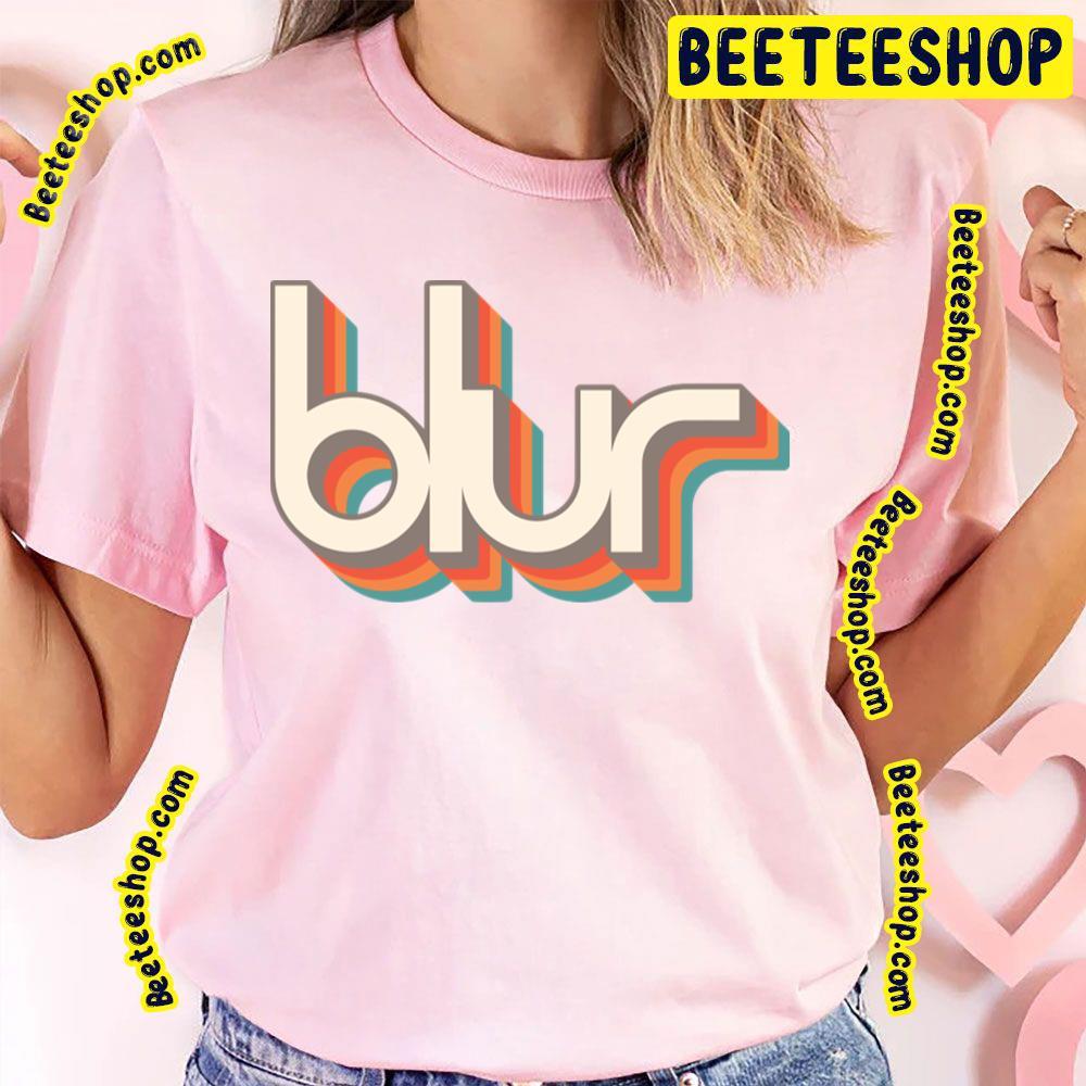 Retro Color Blur Beeteeshop Trending Unisex T-Shirt