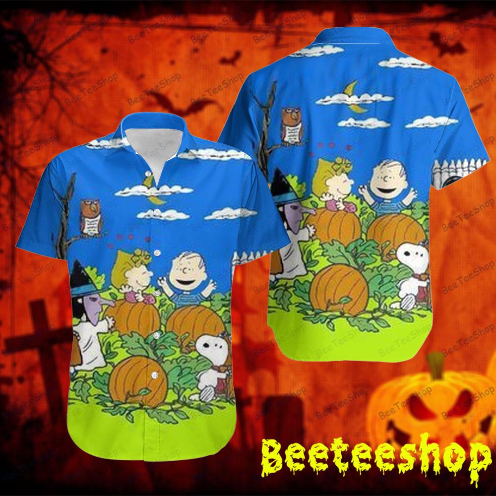 Retro Color It’s The Great Pumpkin Charlie Brown Halloween Beeteeshop Hawaii Shirt