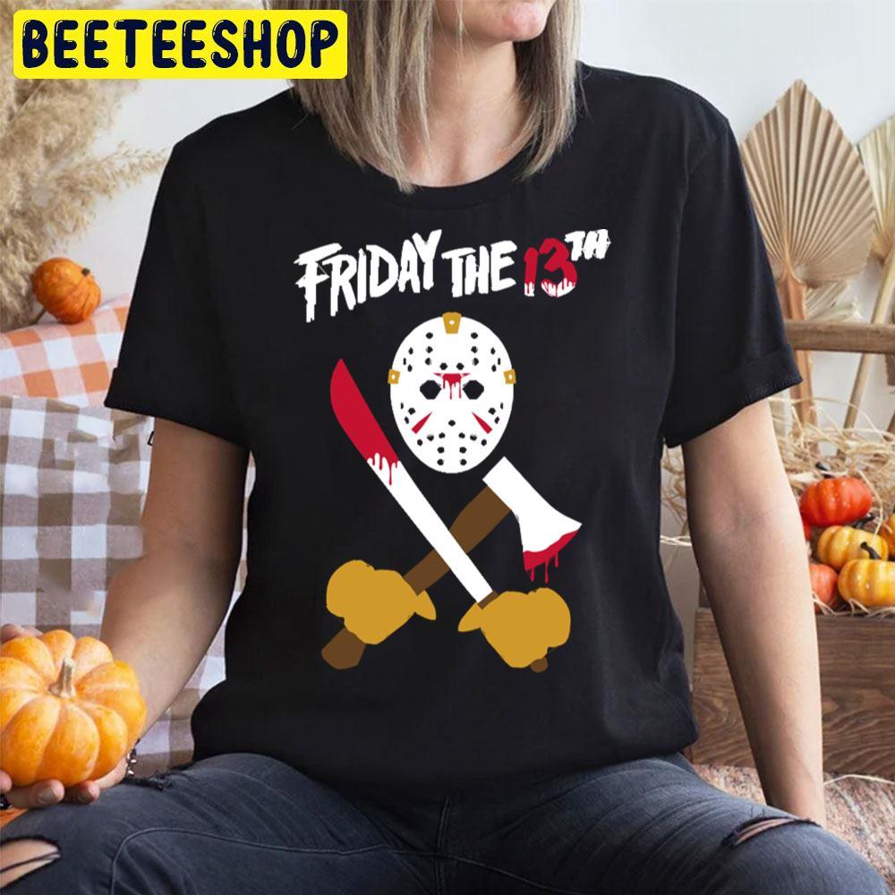 Retro Color Jason Voorhees Movie Halloween Beeteeshop Trending Unisex T-Shirt