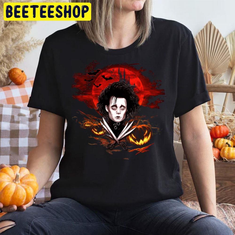 Retro Dark Fantasy Edward Scissorhands Halloween Beeteeshop Trending Unisex T-Shirt