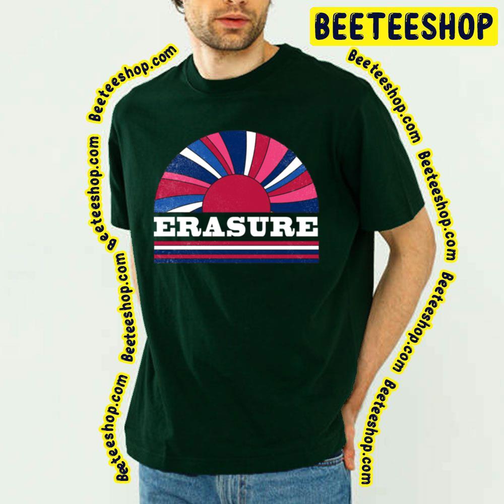 Retro Flowers Beautiful Erasure Beeteeshop Trending Unisex T-Shirt