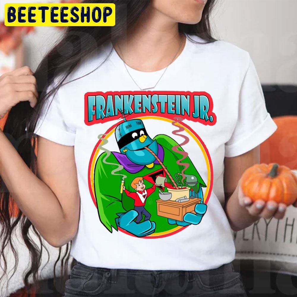 Retro Frankenstein Jr Halloween Beeteeshop Trending Unisex T-Shirt