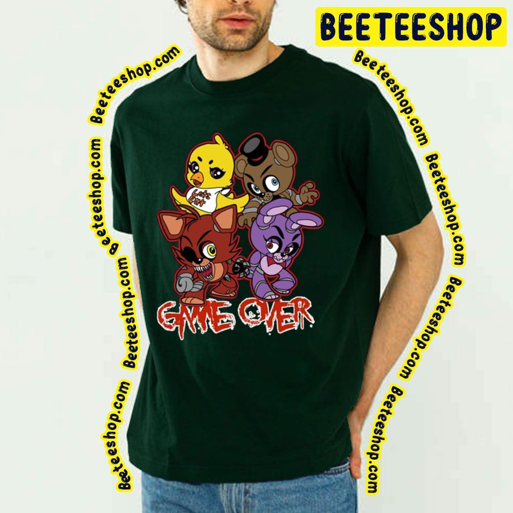 Retro Game Over Five Nights At Freddy’s Beeteeshop Trending Unisex T-Shirt