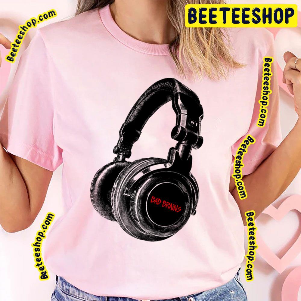 Retro Headphones Bad Brains Beeteeshop Trending Unisex T-Shirt