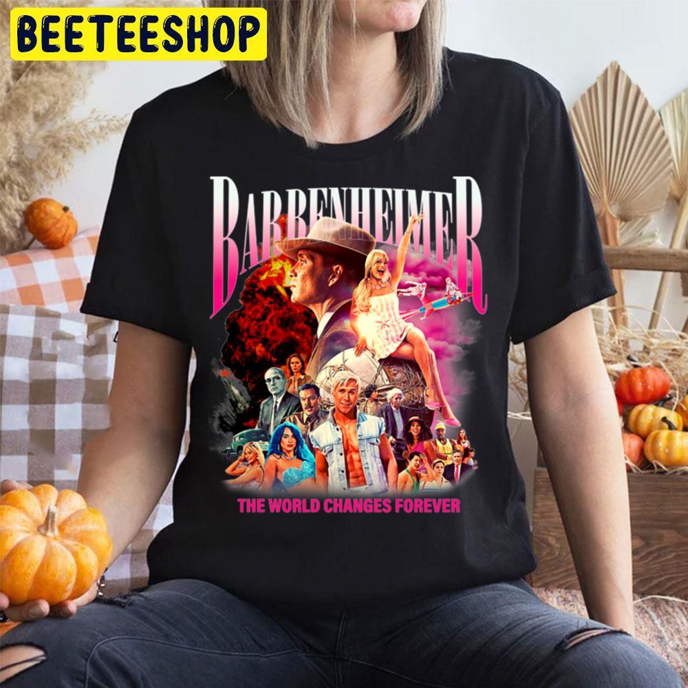 Retro Movie Barbenheimer Beeteeshop Trending Unisex T-Shirt