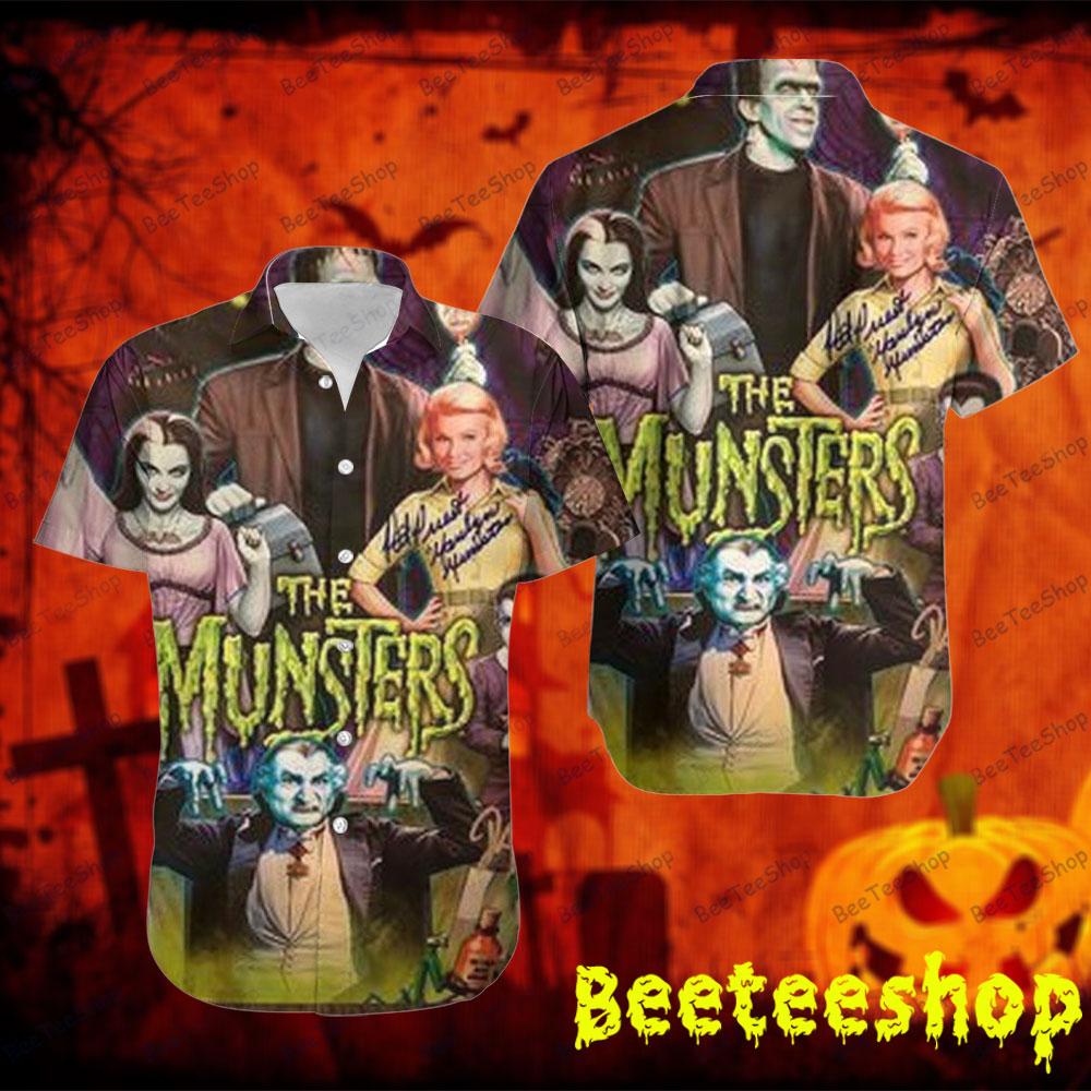 Retro Movie The Munsters Halloween Beeteeshop Hawaii Shirt