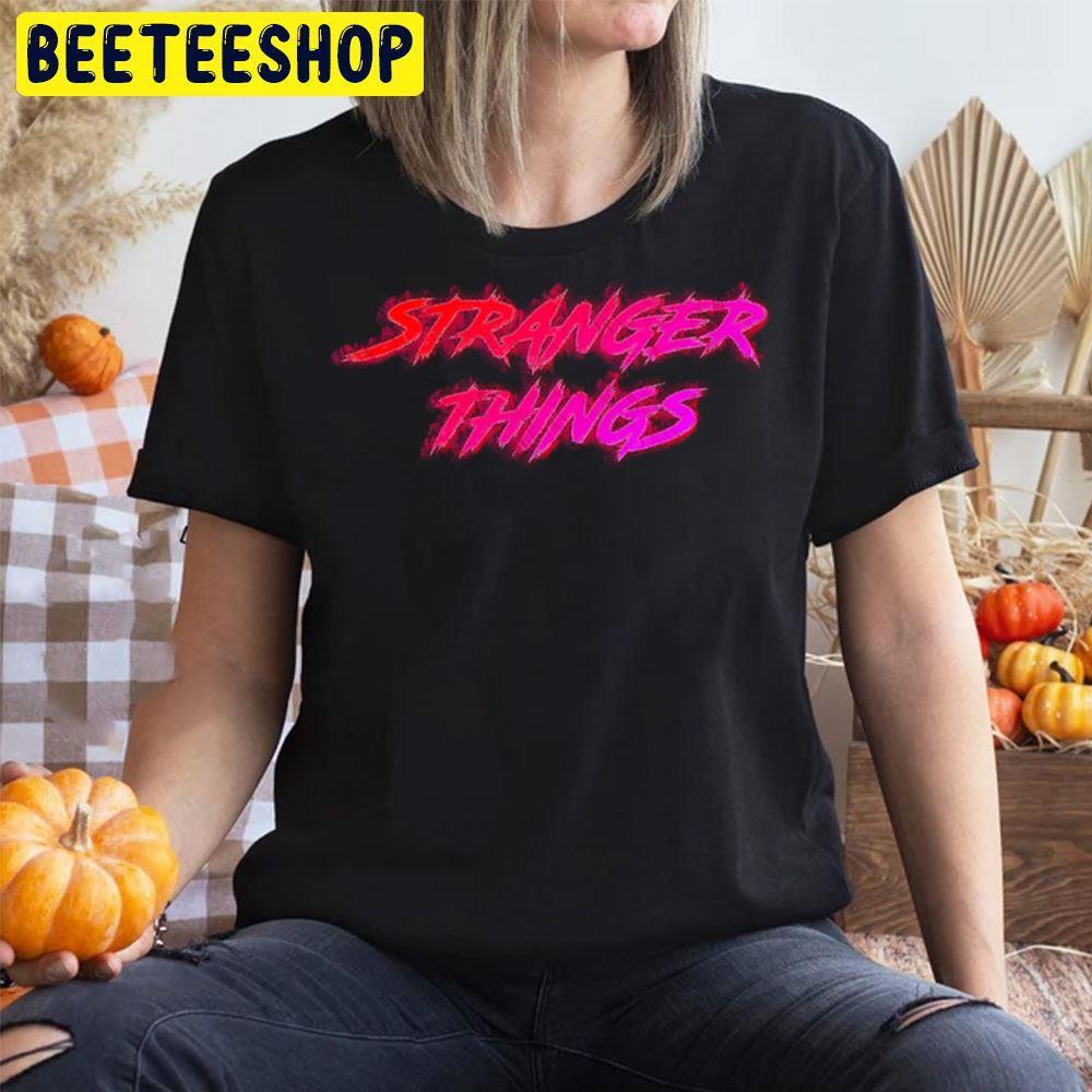 Retro Neon Stranger Things Halloween Beeteeshop Trending Unisex T-Shirt