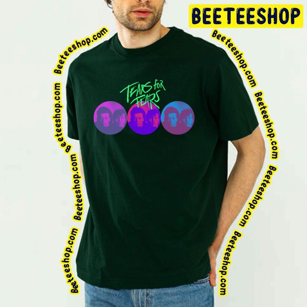 Retro Style Circle Tears For Fears Beeteeshop Trending Unisex T-Shirt