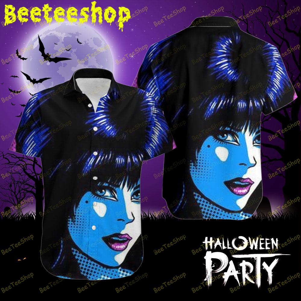 Retro Vintage Elvira Mistress Of The Dark Halloween Beeteeshop Hawaii Shirt