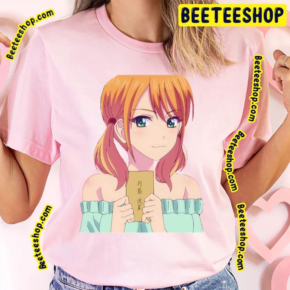 Riho Tsukishima Megami No Cafe Terrace Beeteeshop Trending Unisex T-Shirt