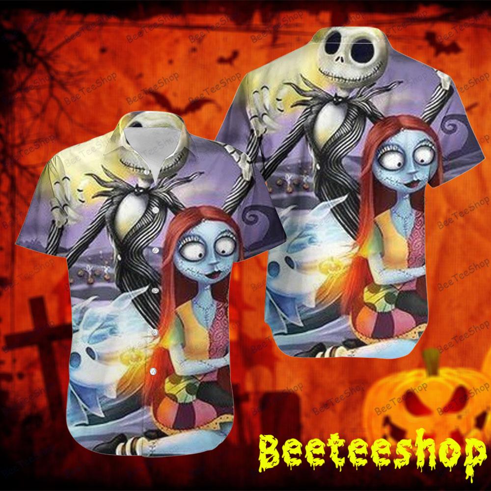 Romantic Sally Jack Skellington The Nightmare Before Christmas Halloween Beeteeshop Hawaii Shirt