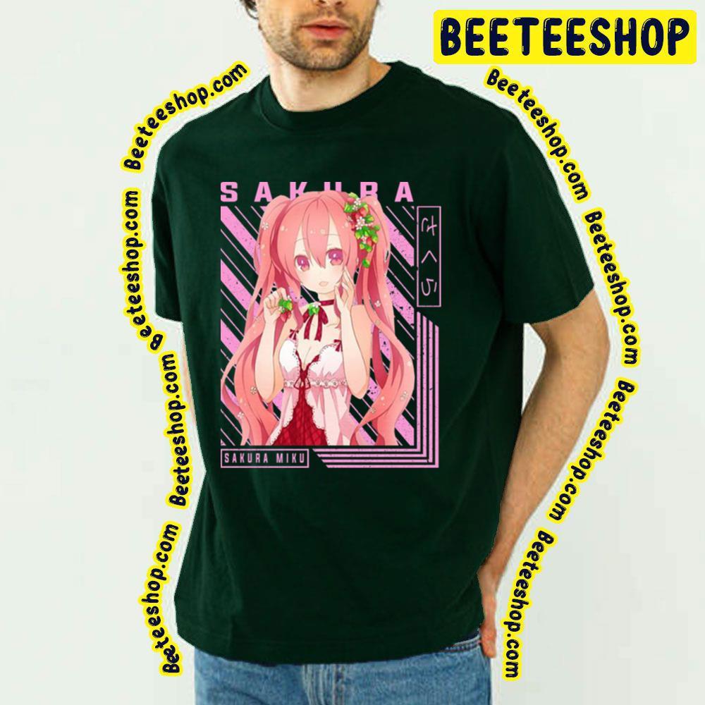 Sakura Miku Vocaloid Beeteeshop Trending Unisex T-Shirt