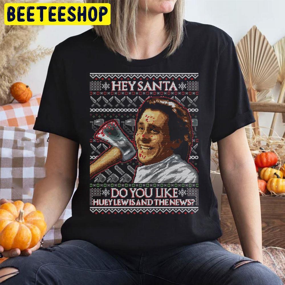 Santa Patrick Bateman Halloween Beeteeshop Unisex T-Shirt