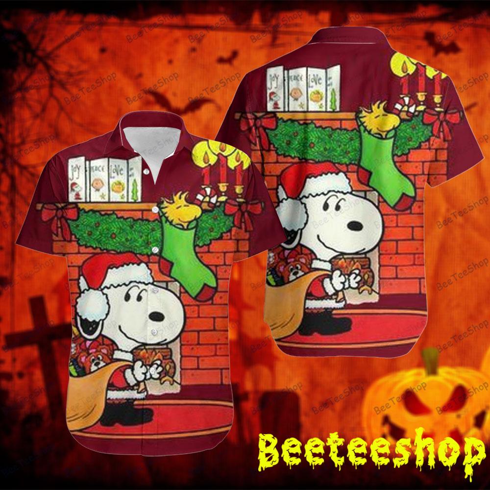 Santa Snoopy It’s The Great Pumpkin Charlie Brown Halloween Beeteeshop Hawaii Shirt