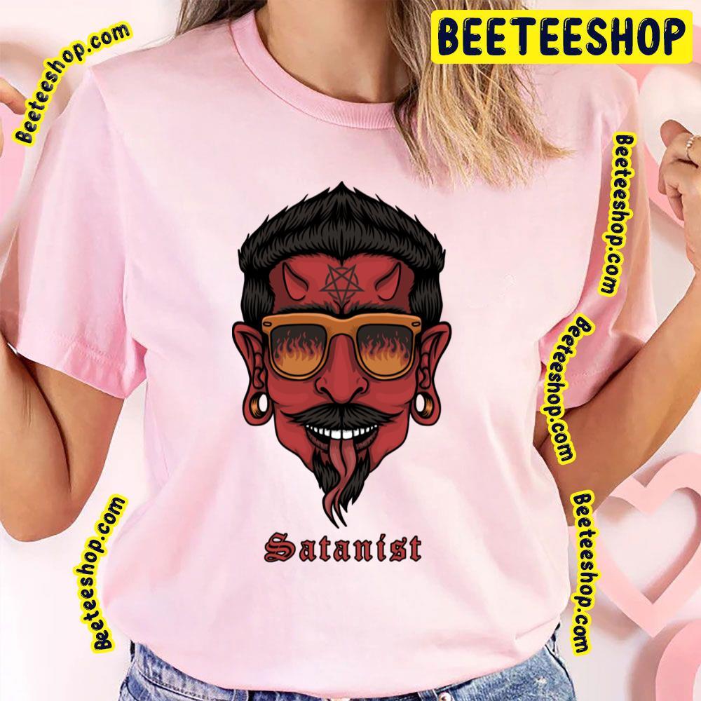 Satanist Hail Satan Lucifer Beelzebub Beeteeshop Trending Unisex T-Shirt