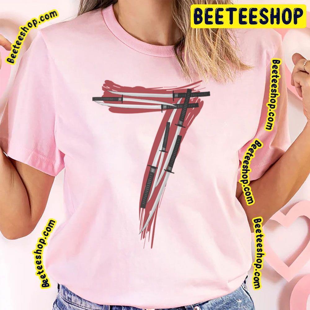 Seven Logo Samurai Beeteeshop Trending Unisex T-Shirt