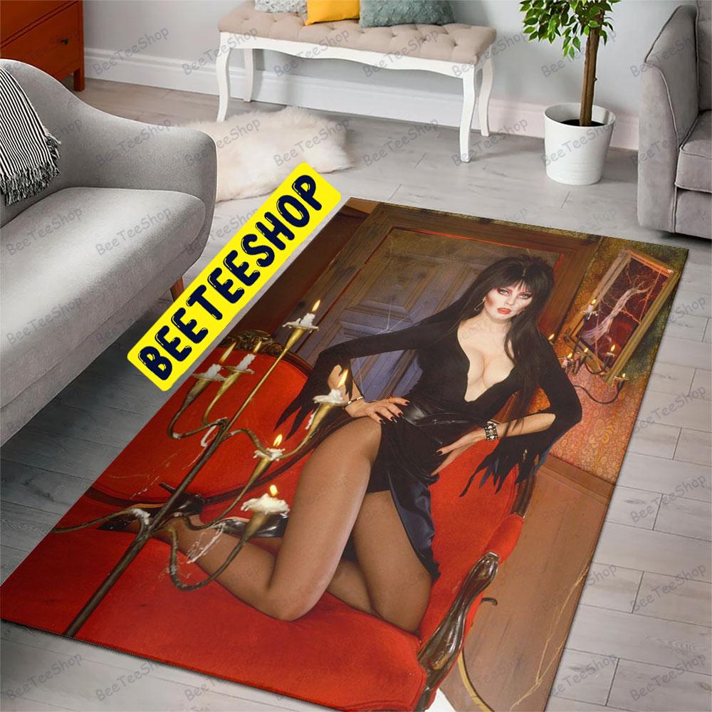 Shape Elvira Mistress Of The Dark Halloween Beeteeshop Rug Rectangle