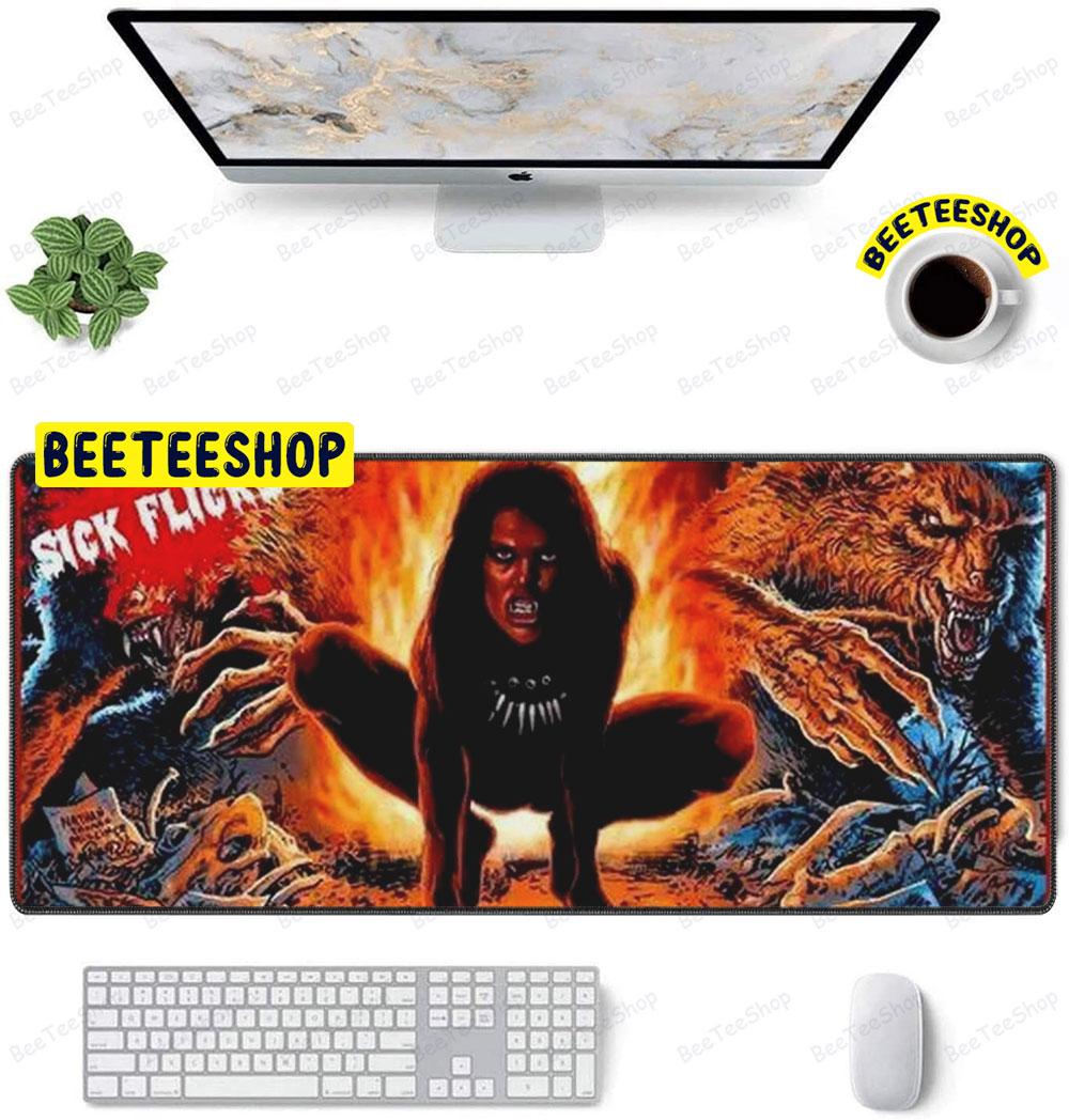 Sick Flicks An American Werewolf In London Halloween Beeteeshop Mouse Pad