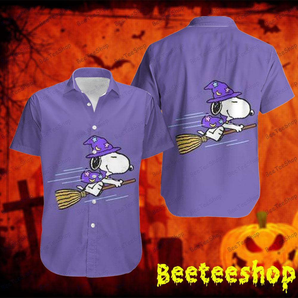 Siding Broom It’s The Great Pumpkin Charlie Brown Halloween Beeteeshop Hawaii Shirt