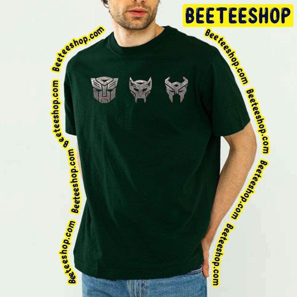 Silver Icon Transformers Rise Of The Beasts Beeteeshop Trending Unisex T-Shirt