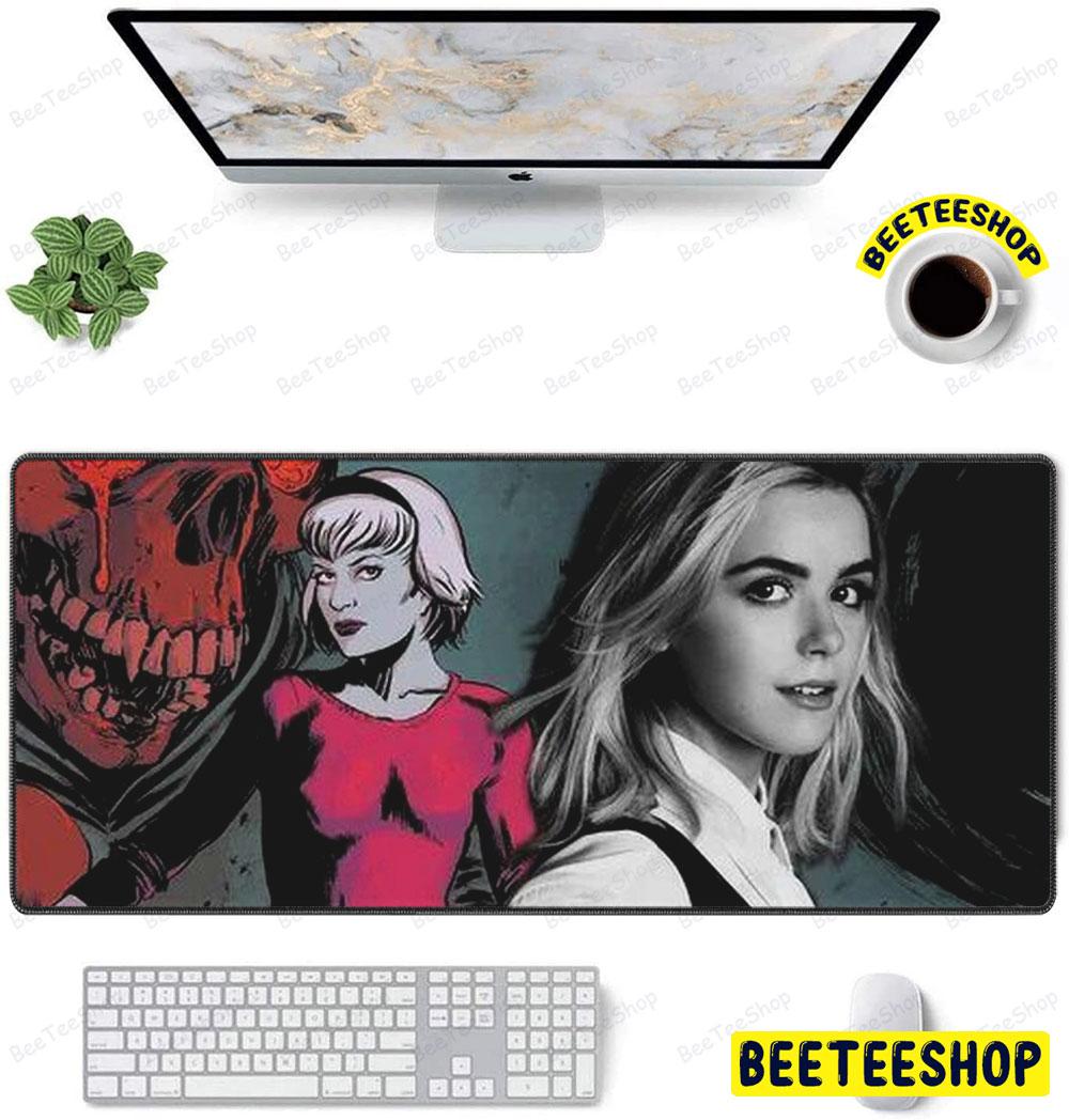 Skull Chilling Adventures Of Sabrina Halloween Beeteeshop Mouse Pad