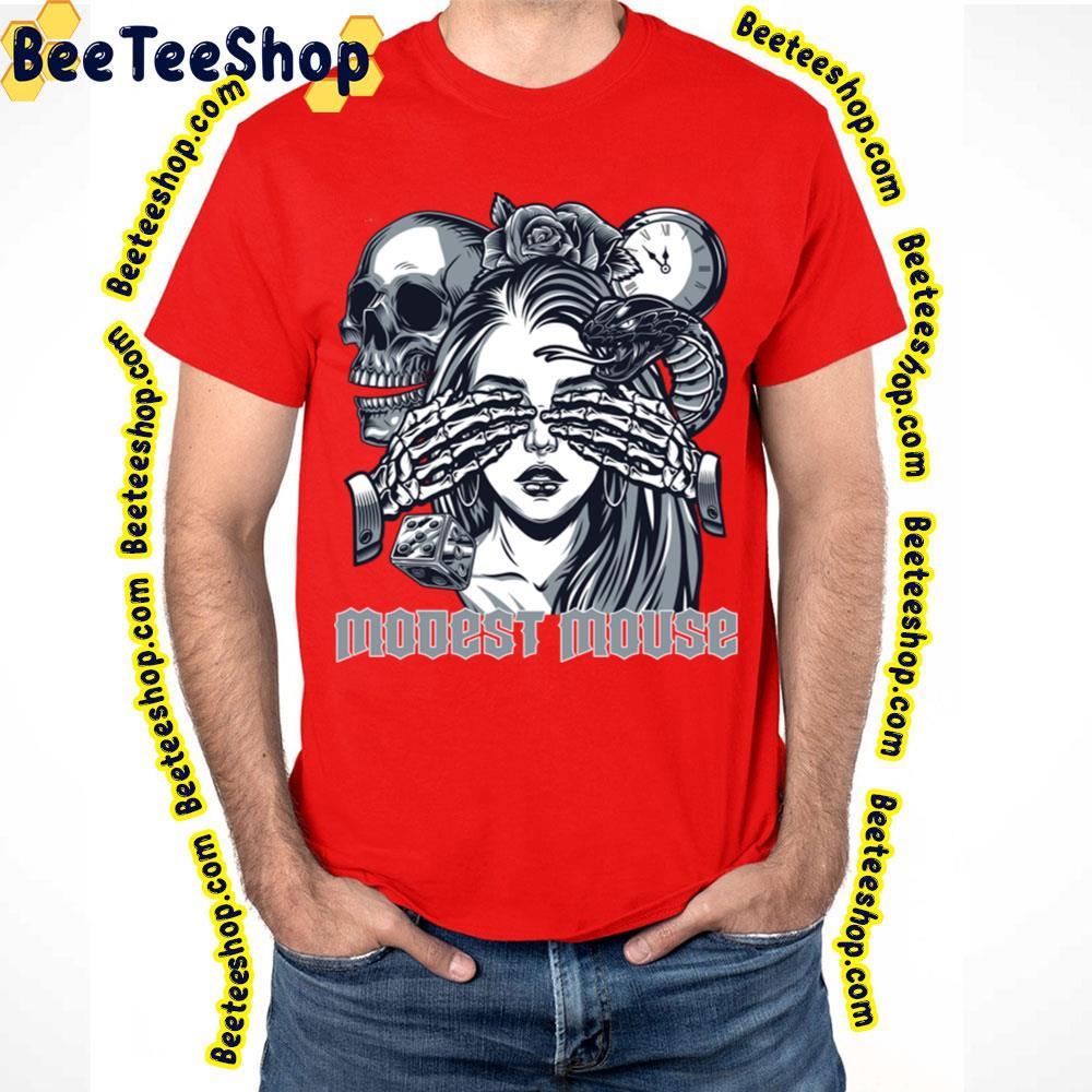 Skull Girl Modest Mouse Beeteeshop Trending Unisex T-Shirt