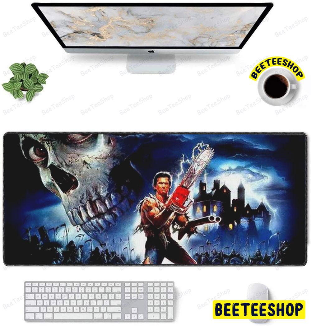 Skull House Evil Dead Ii Halloween Beeteeshop Mouse Pad