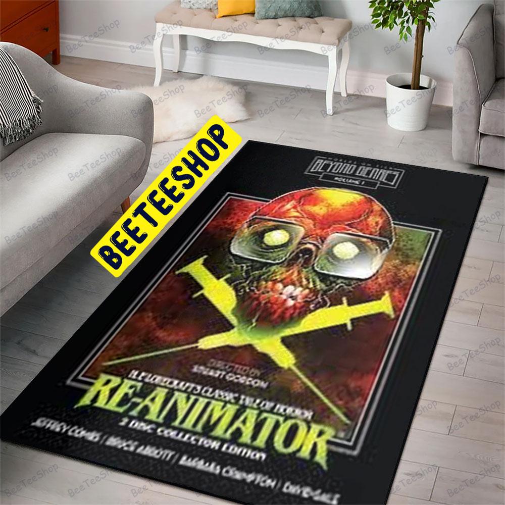 Skull Re-Animator Halloween Beeteeshop Rug Rectangle