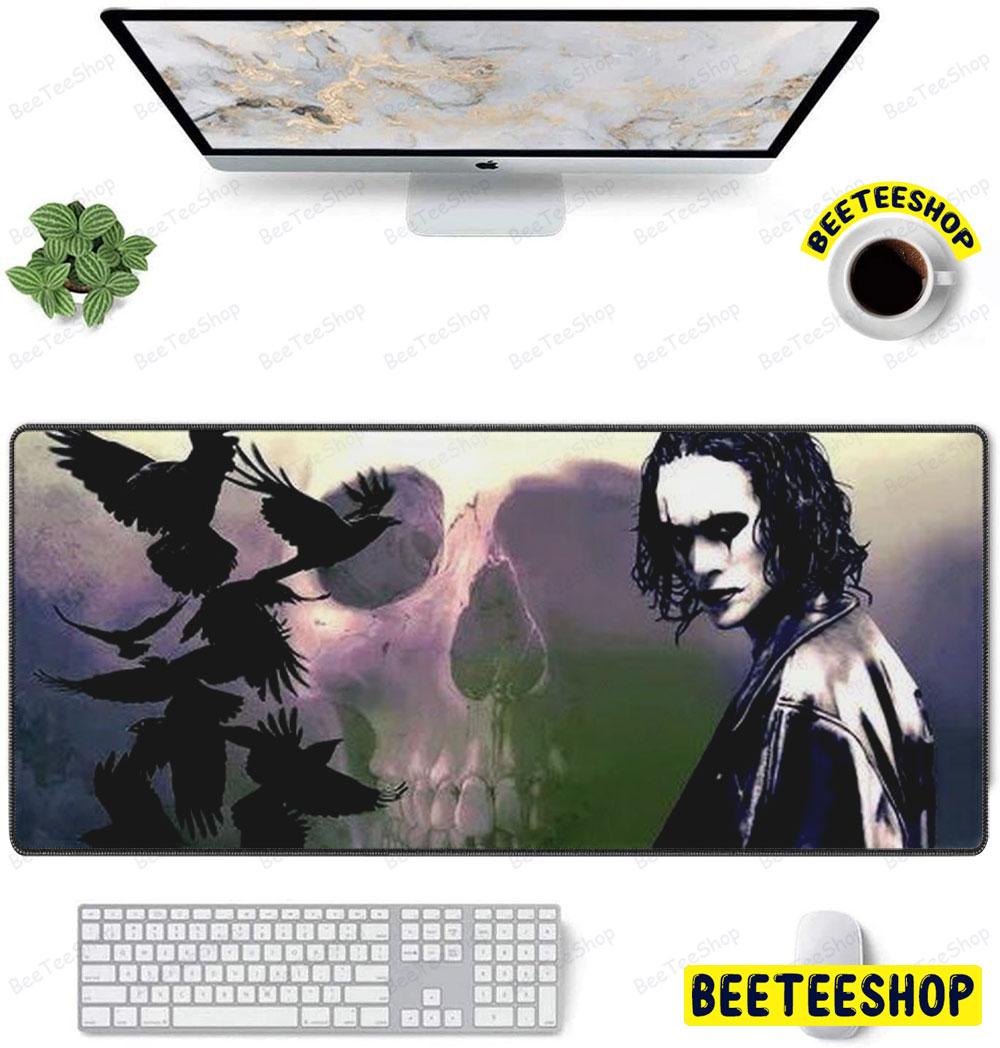 Skull Top Dollar The Crow Halloween Beeteeshop Mouse Pad