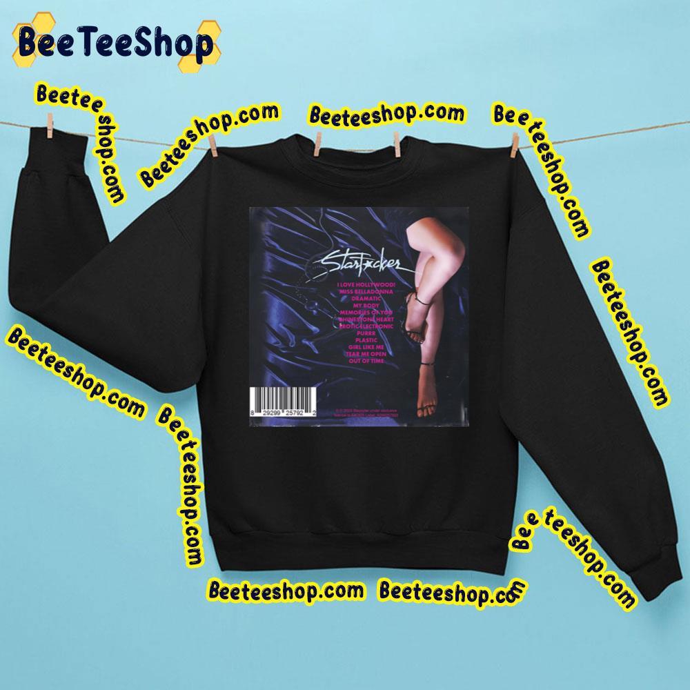 Slayyyter Starfucker 2023 Tracklist Beeteeshop Trending Unisex Sweatshirt