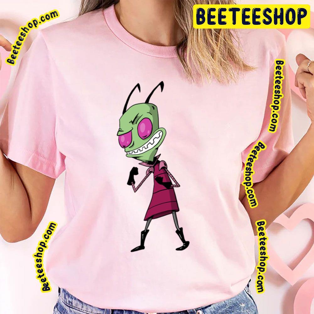 Smile Invader Zim Beeteeshop Trending Unisex T-Shirt