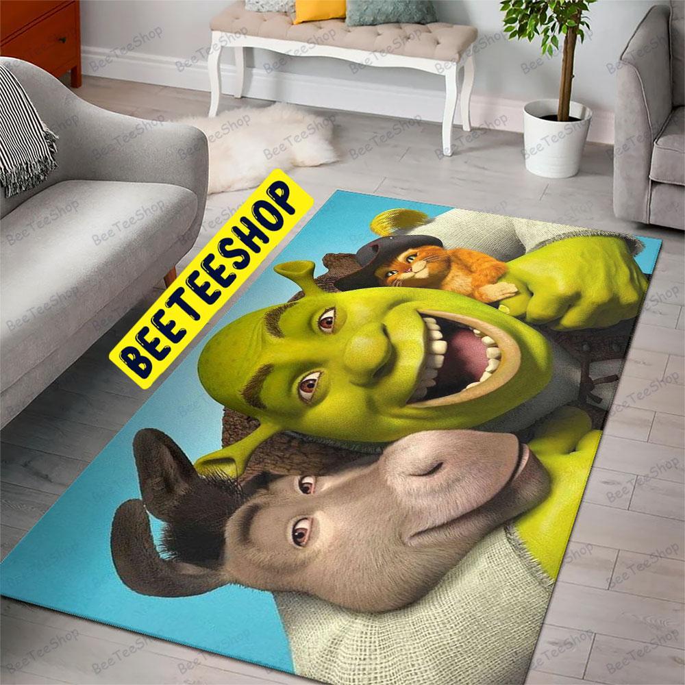 Smile Scared Shrekless Halloween Beeteeshop Rug Rectangle