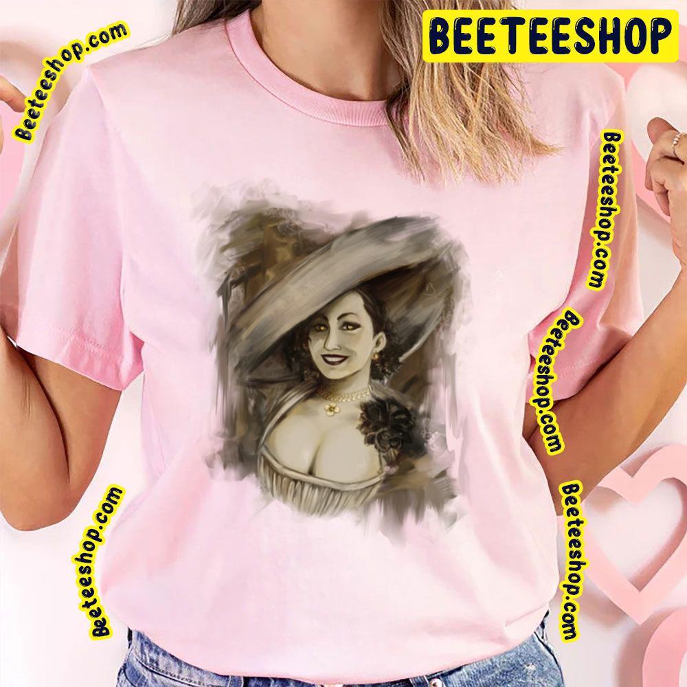 Smoke Lady Dimitrescu Resident Evil Village Beeteeshop Trending Unisex T-Shirt