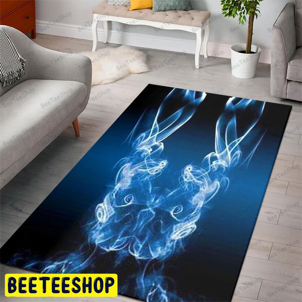 Smoke Rabbit Donnie Darko Halloween Beeteeshop Rug Rectangle