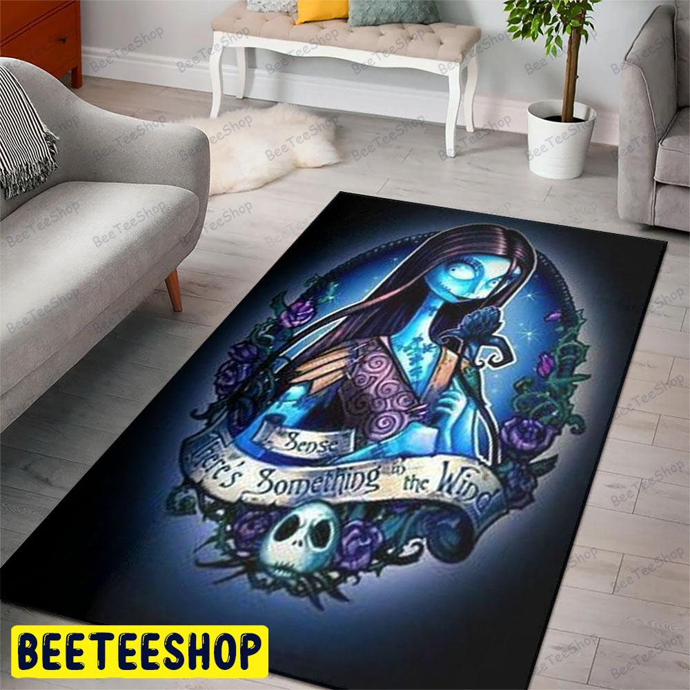 Something The Wind The Nightmare Before Christmas Halloween Beeteeshop Rug Rectangle