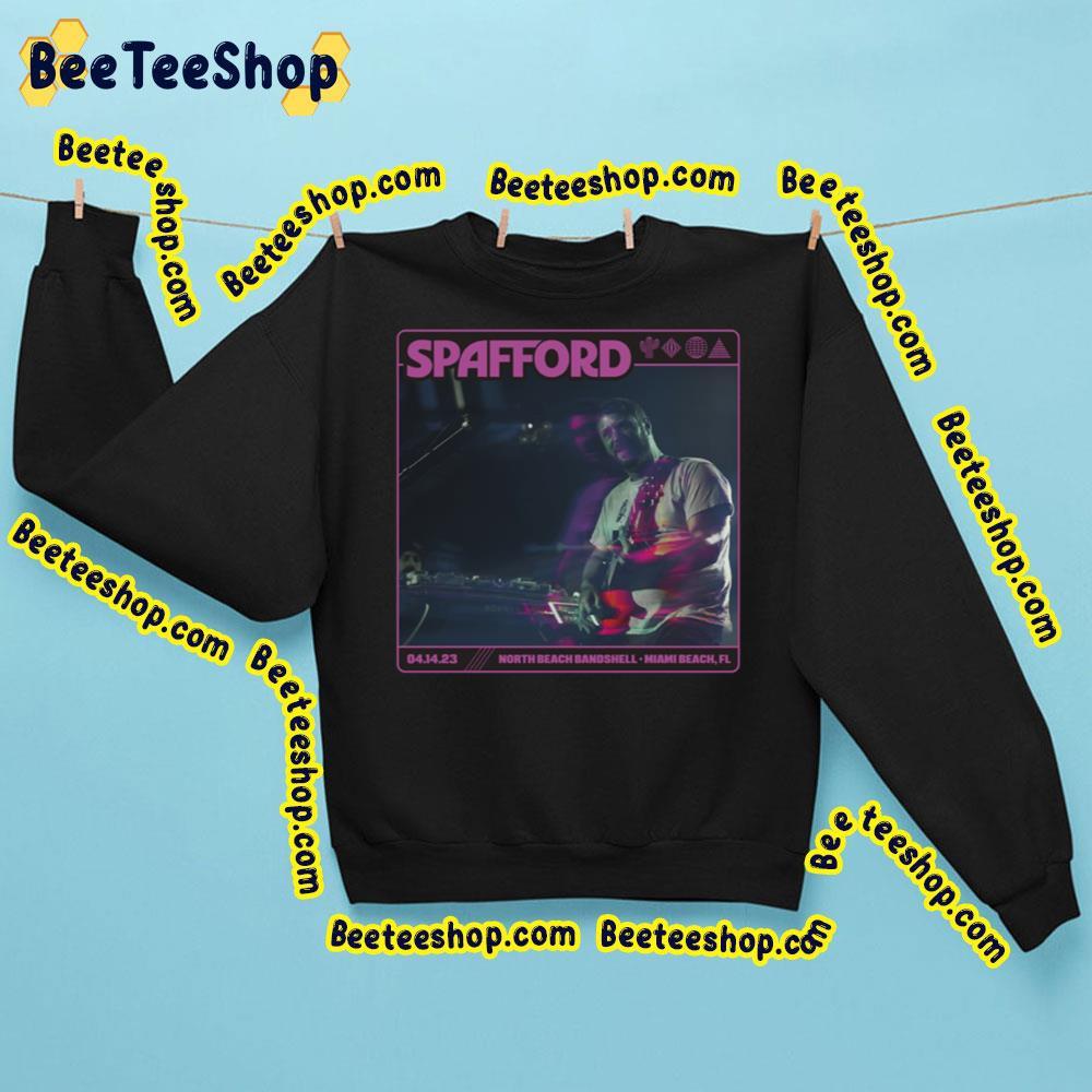 Spafford Tour 14 April 2023 Miami Beach Beeteeshop Trending Unisex Sweatshirt