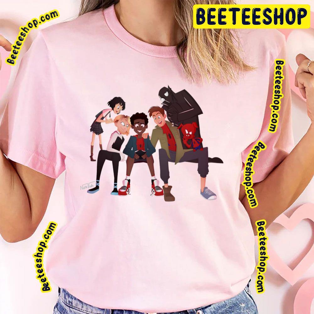 Spider Verse Gang Spiderverse Movie Beeteeshop Trending Unisex T-Shirt