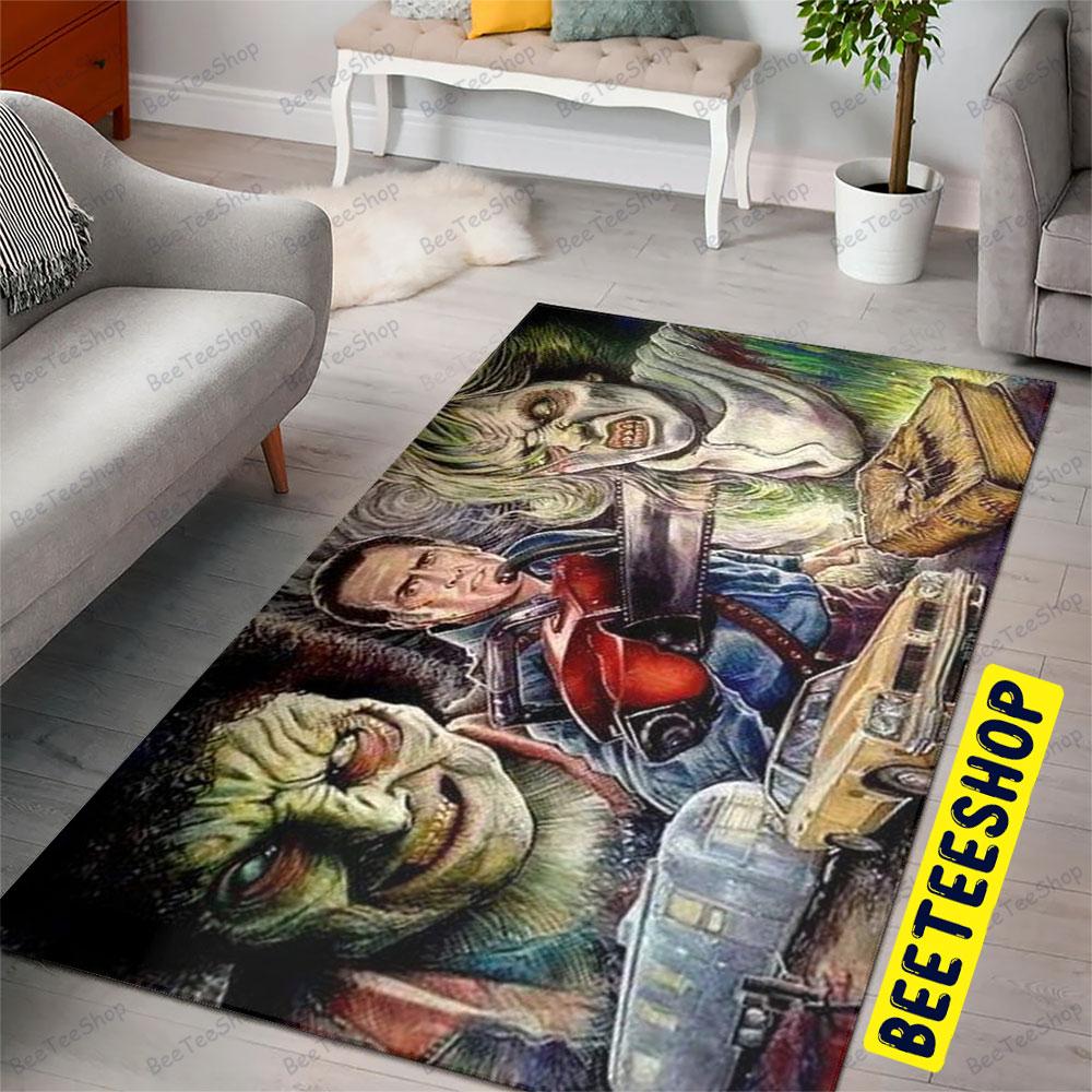 Steven Morris Ash Williams Evil Dead Ii Halloween Beeteeshop Rug Rectangle