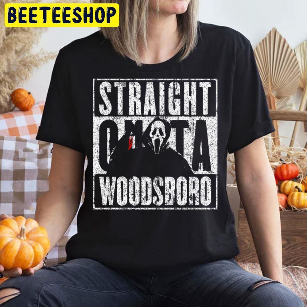 Straight Outta Woodsboro Scream Halloween Beeteeshop Trending Unisex T-Shirt