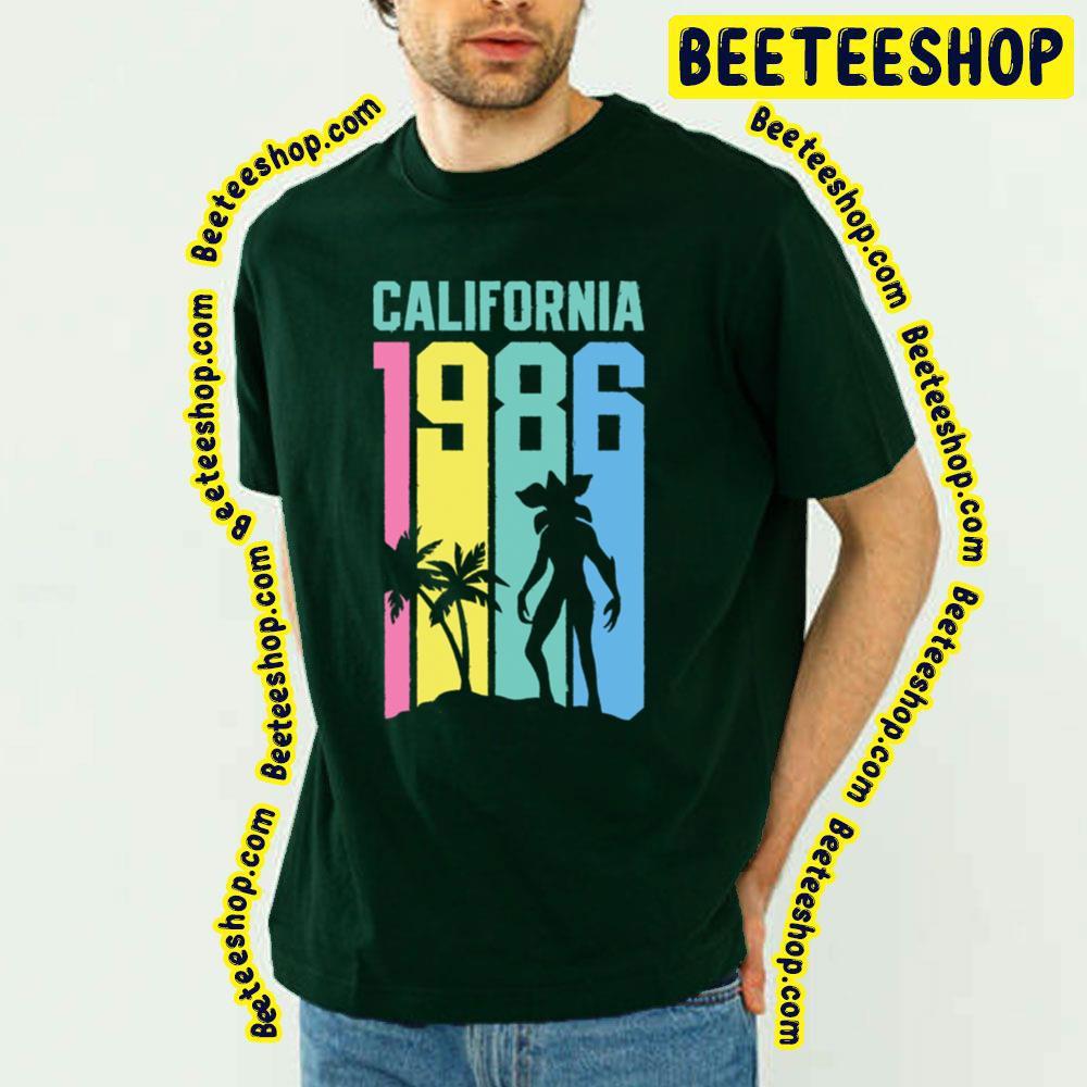 Stranger Things Demogorgon California 1986 Beeteeshop Trending Unisex T-Shirt