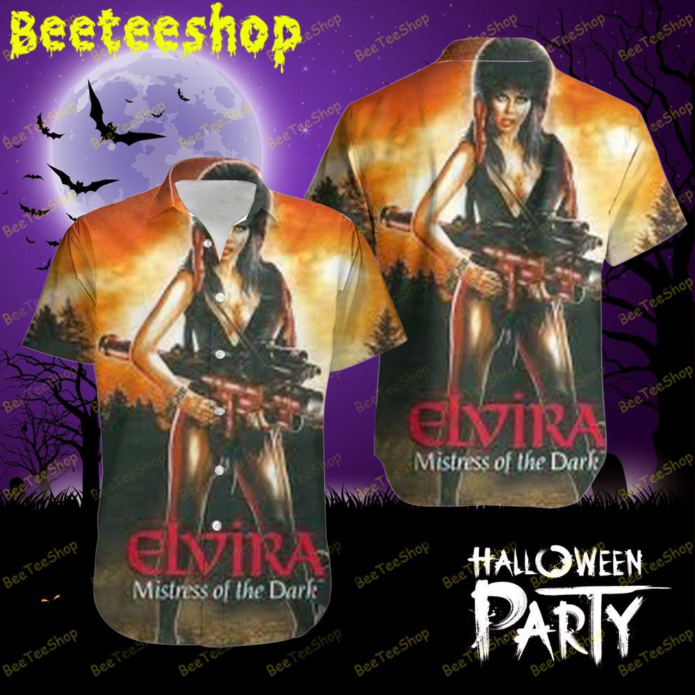 Strong Elvira Mistress Of The Dark Halloween Beeteeshop Hawaii Shirt