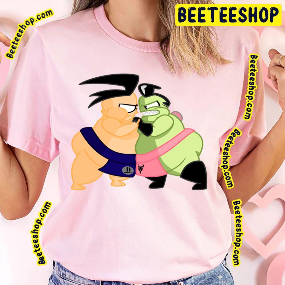 Sumo Dib And Invader Zim Beeteeshop Trending Unisex T-Shirt