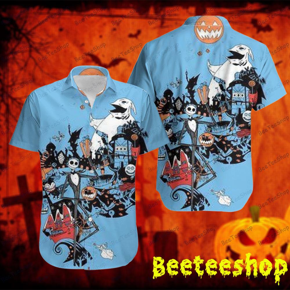 Sun Pumpkin The Nightmare Before Christmas Halloween Beeteeshop Hawaii Shirt