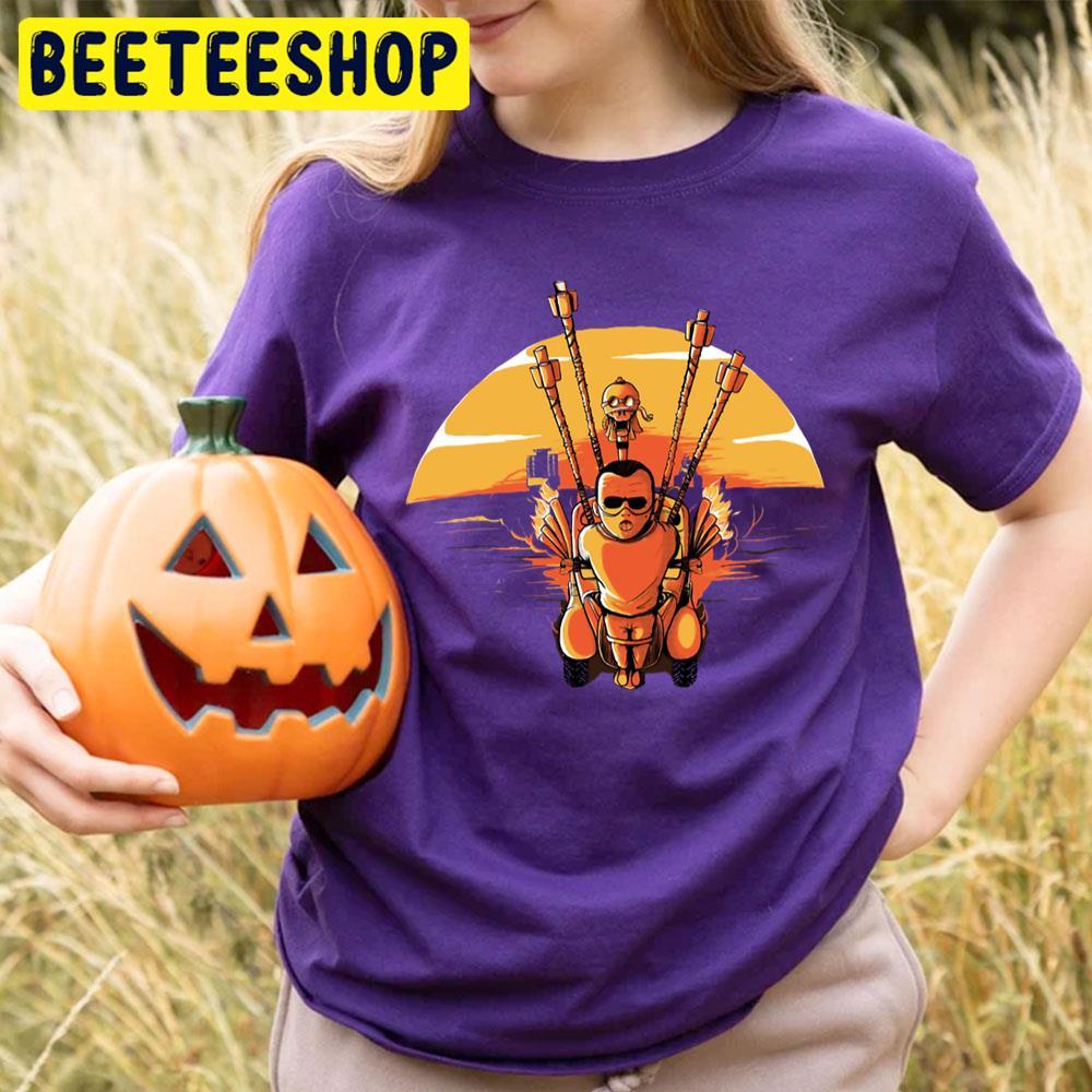 Sun Set Hannibal Lecter Halloween Beeteeshop Trending Unisex T-Shirt