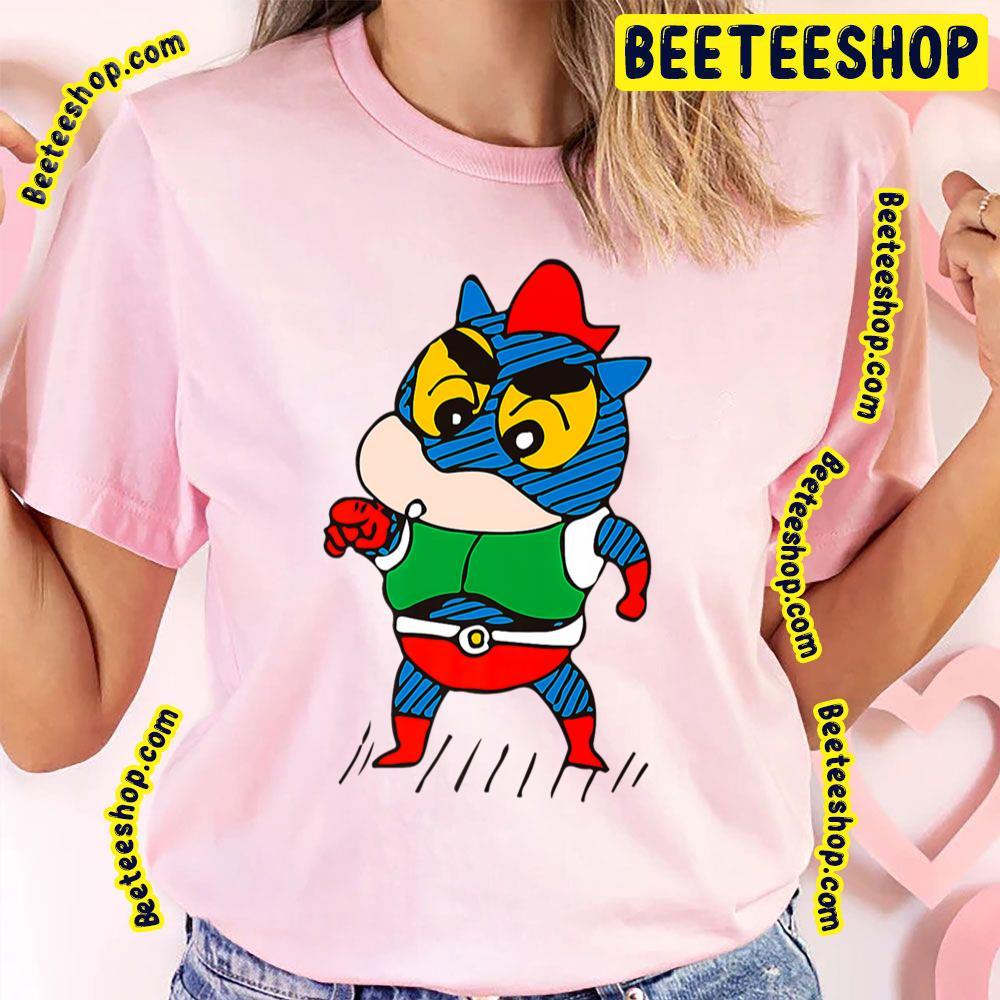 Super Hero Crayon Shin Chan Beeteeshop Trending Unisex T-Shirt