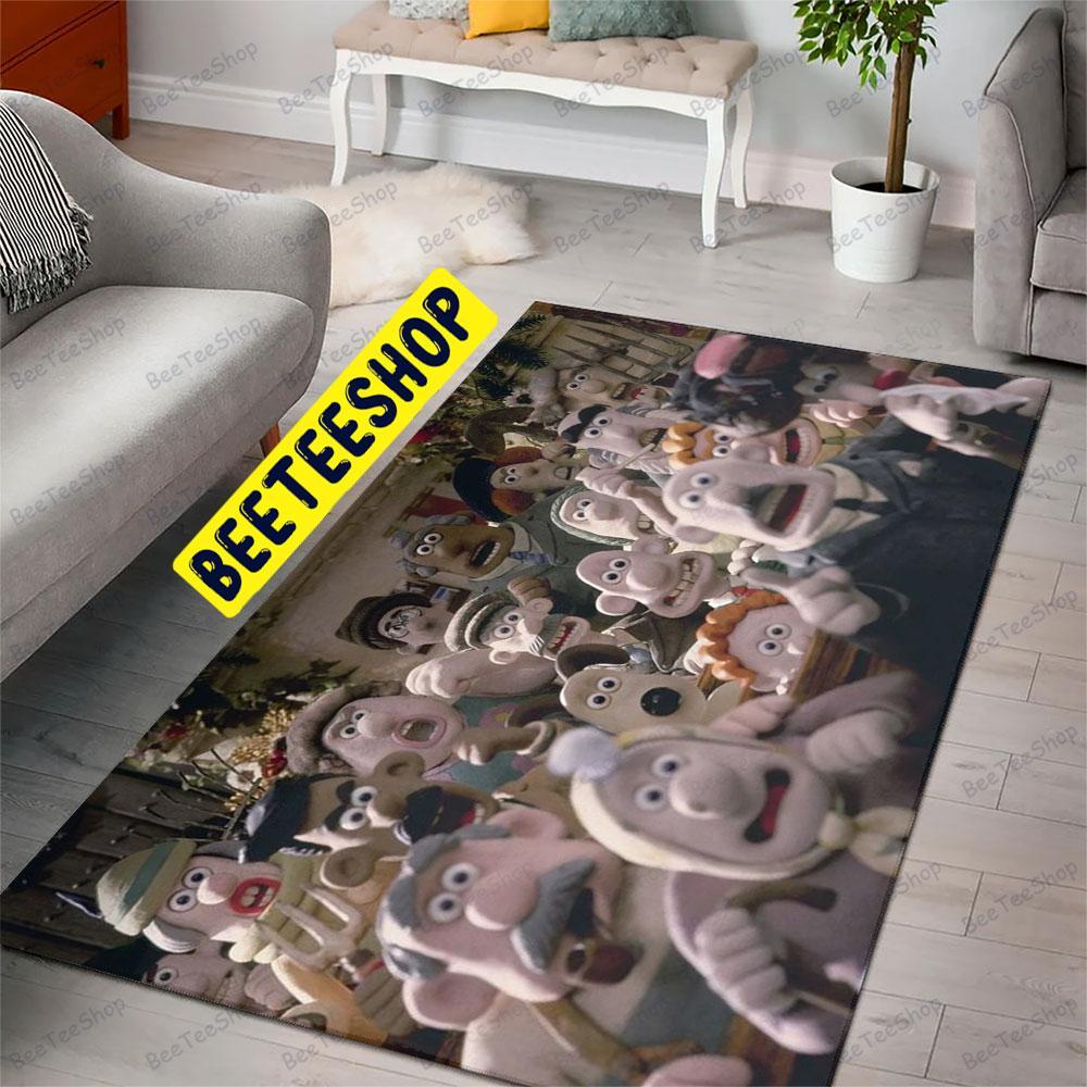 Surprise Wallace & Gromit The Curse Of The Were-Rabbit Halloween Beeteeshop Rug Rectangle