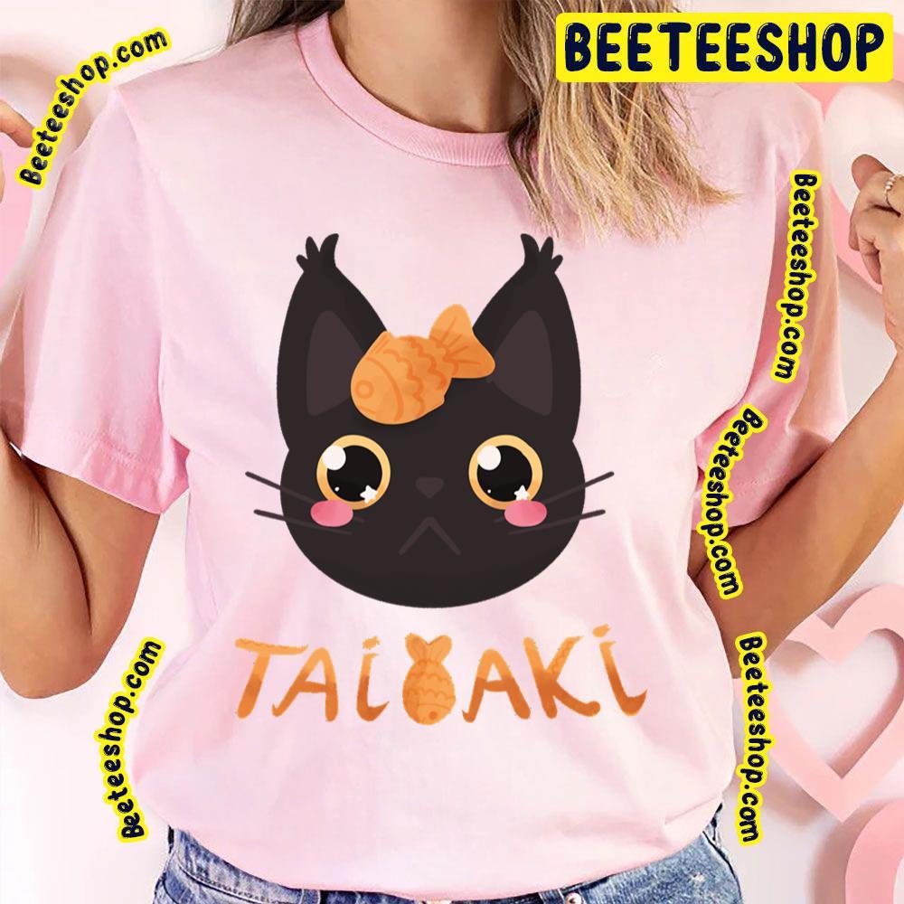 Taiyaki Nekorobot Cat Kuro Beeteeshop Trending Unisex T-Shirt